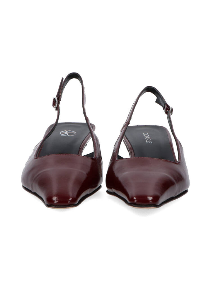 Bordeaux slingback Anna Odare