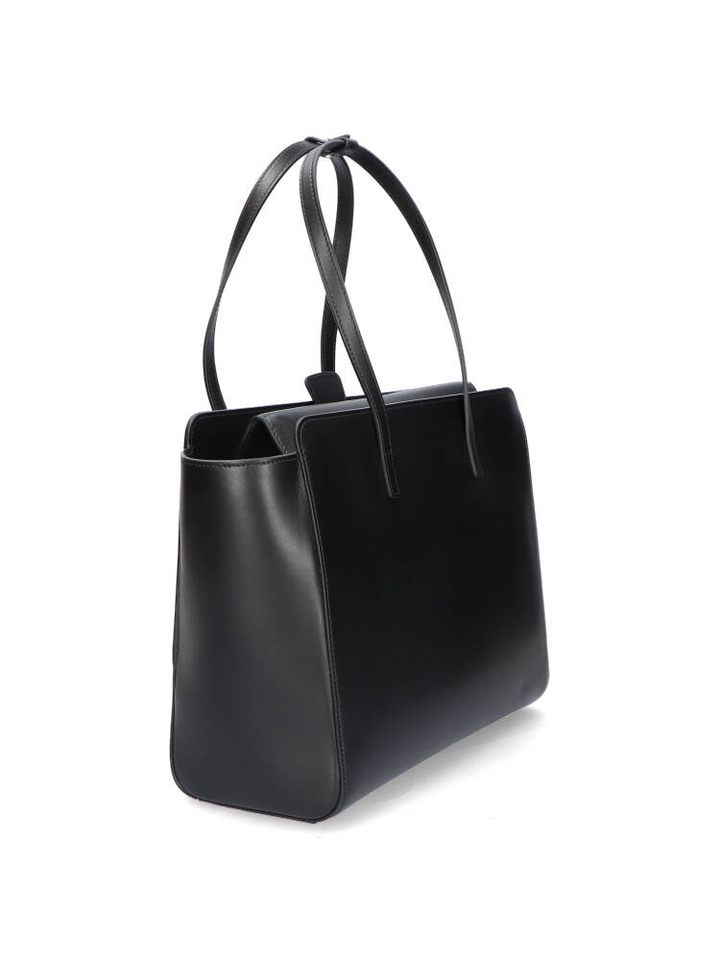 Zwarte handtas Flap L Hidesins