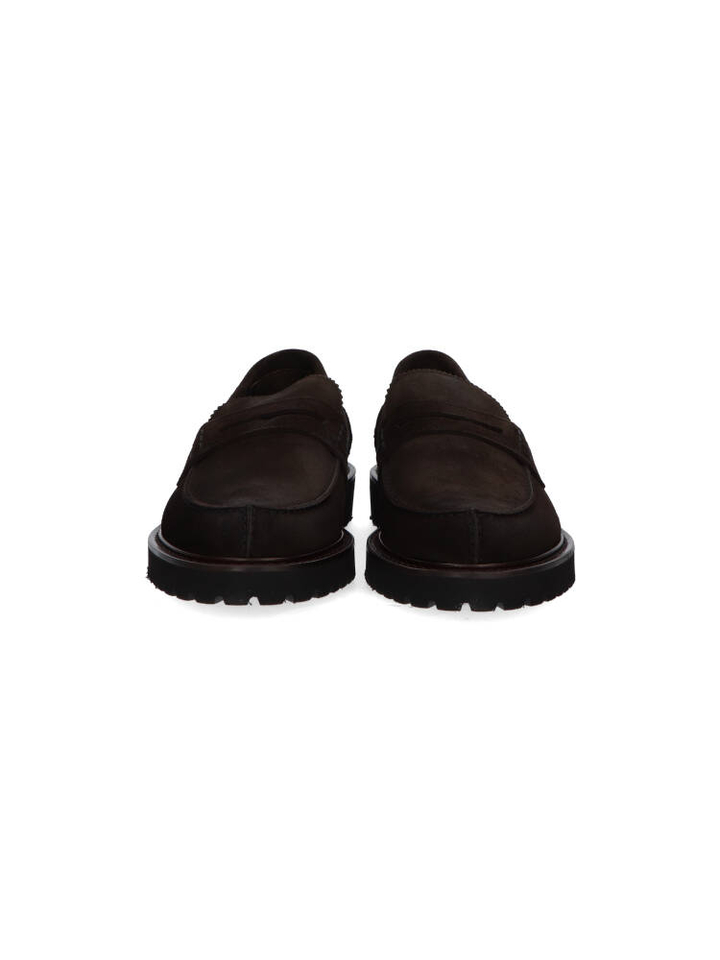 Heavy mocca mocassins Rossano Bisconti
