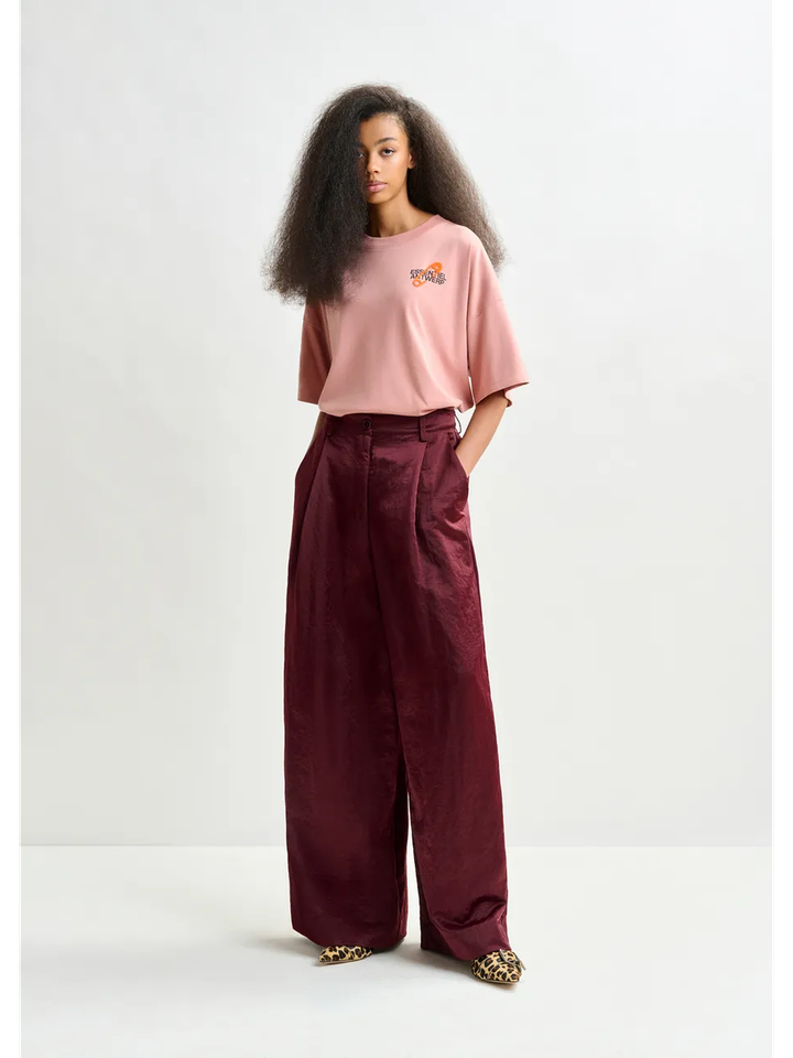 Bordeaux wijde broek Izpacho Essentiel