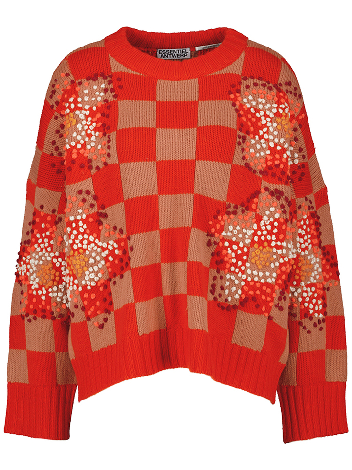 Geruiten trui Inter Essentiel 