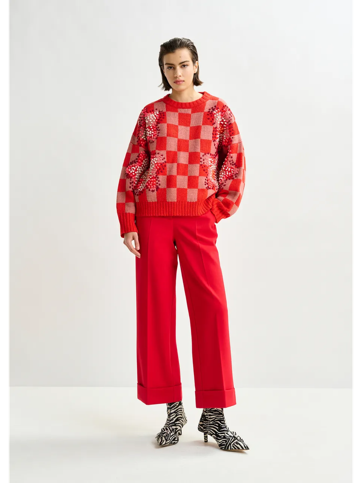 Geruiten trui Inter Essentiel 