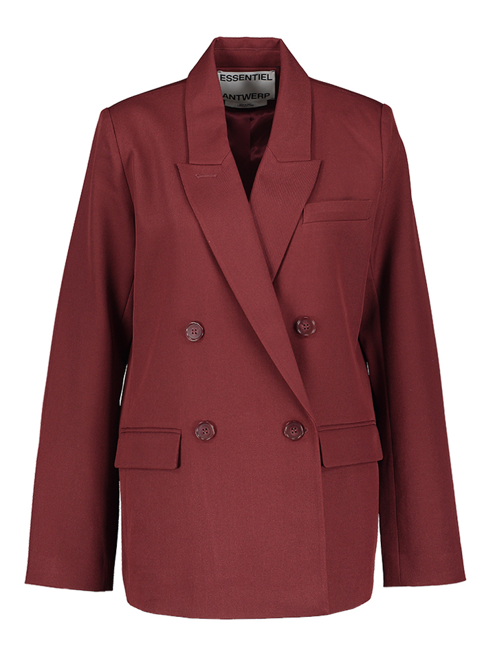 Bordeaux stijlvolle blazer Imure Essentiel