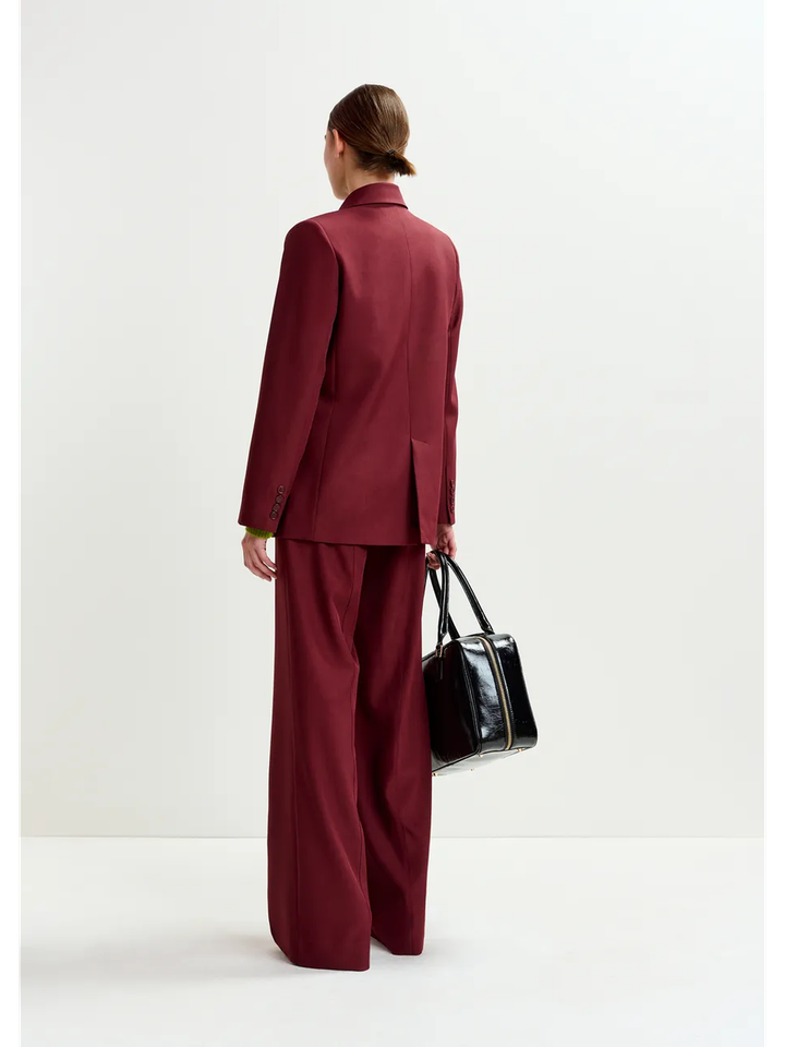 Bordeaux stijlvolle blazer Imure Essentiel