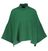 Groene oversized top met opstaande kraag Iscratch Essentiel