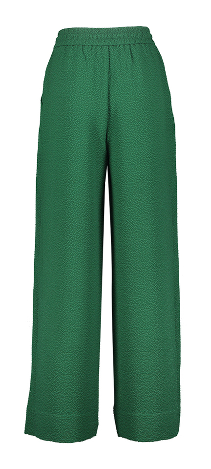 Groene broek met brede broekspijpen Itchy Essentiel