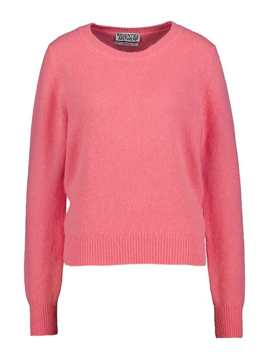 Roze wollen gebreide trui Igora Essentiel