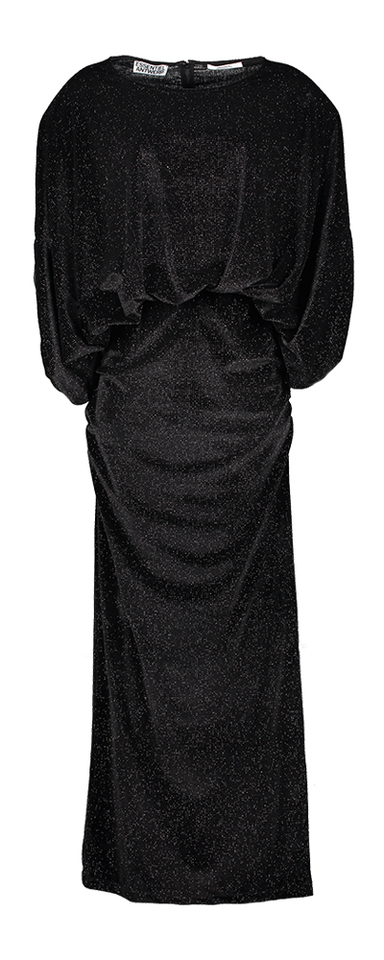 Zwart glitter gala kleed Essentiel
