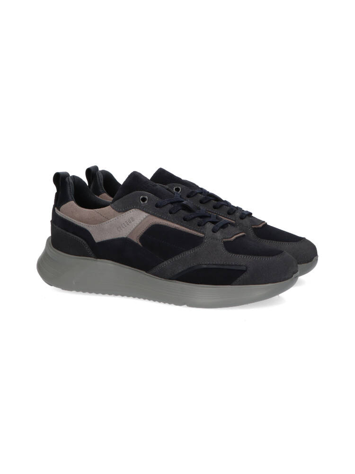 Donkerblauw lage sneakers Cycleur de Luxe