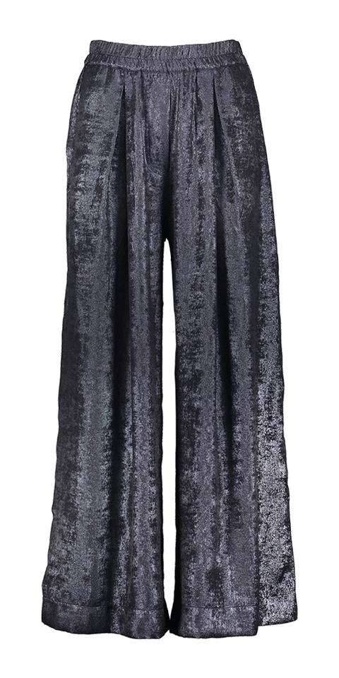 Blauwe lange wijde broek Freddy Nathalie Vleeschouwer 