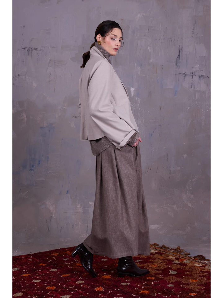 Beige blazer Gaston Nathalie Vleeschouwer