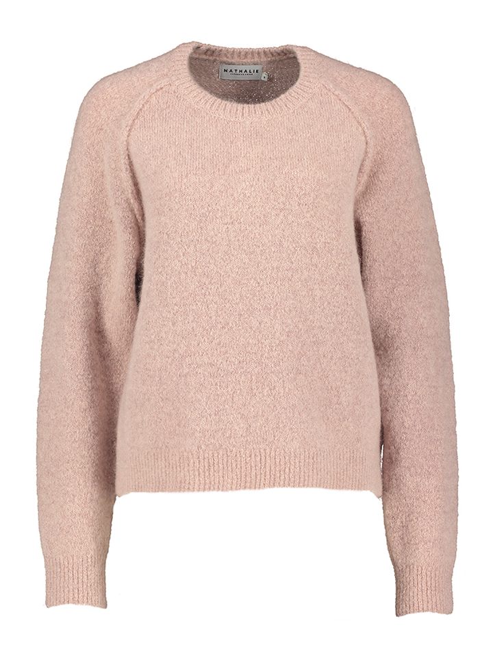 Roze casual trui Gilke Nathalie Vleeschouwer 