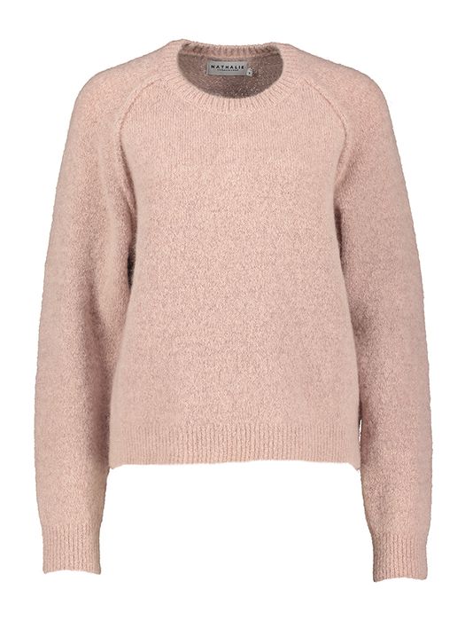 Roze casual trui Gilke Nathalie Vleeschouwer