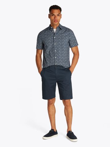 Donkerblauwe tapered relaxed fit Tommy Hilfiger 