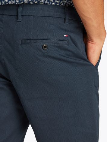 Donkerblauwe tapered relaxed fit Tommy Hilfiger 