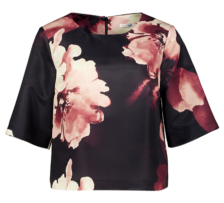 Multicolor bloes in bloemenprint Fioni Atmos