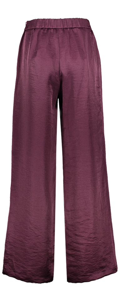 Bordeaux geklede glanzende broek Bay Atmos