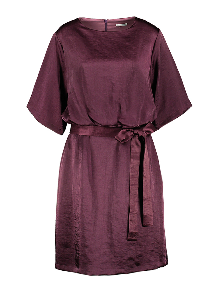 Bordeauc kleurige feestelijke jurk Bay Atmos