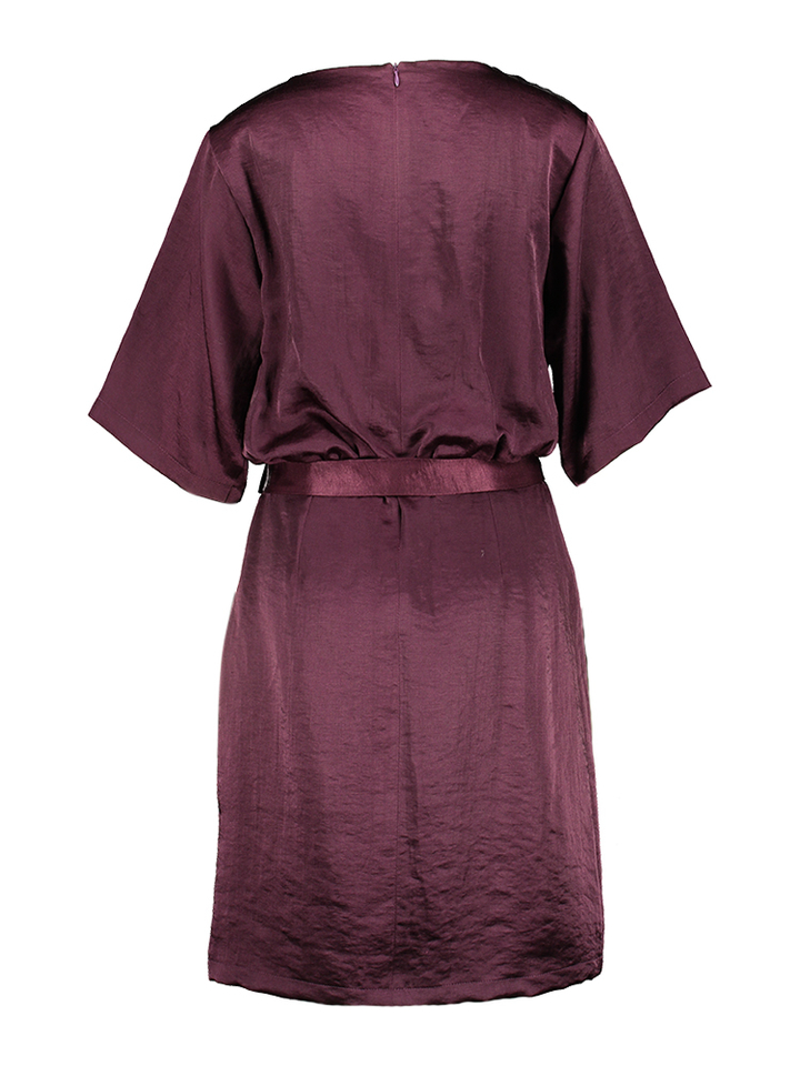 Bordeauc kleurige feestelijke jurk Bay Atmos