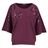 Bordeaux trui met pailetten detail Daleen Atmos