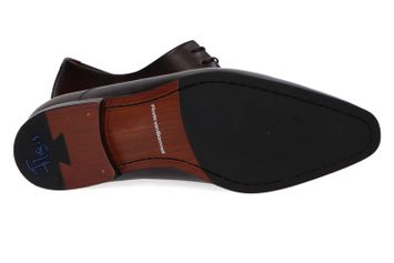 Bruine geklede veterschoenen Floris Van Bommel