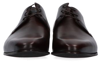 Bruine geklede veterschoenen Floris Van Bommel