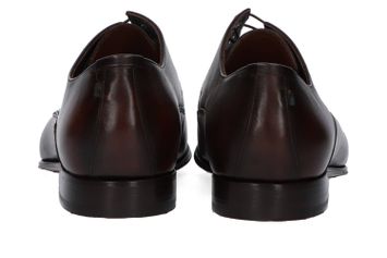 Bruine geklede veterschoenen Floris Van Bommel