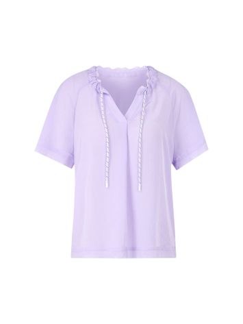 Lila soepelvallende bloes Marccain Sport 