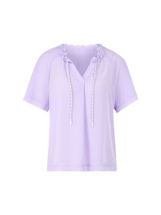 Marc Cain sports Lila soepelvallende bloes Marccain Sport