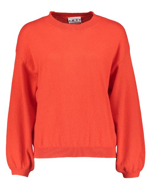 Orange trui met ronde hals Colorado Twns