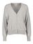 Pearl gray gilet met v-hals en knopen Aspen Twns