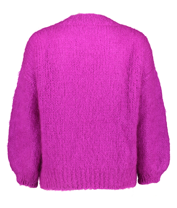 Purple trui met ronde hals Engelwood Twns