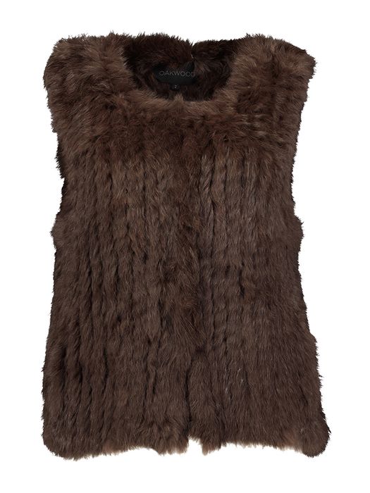 Bruine bodywarmer Magali Oakwood