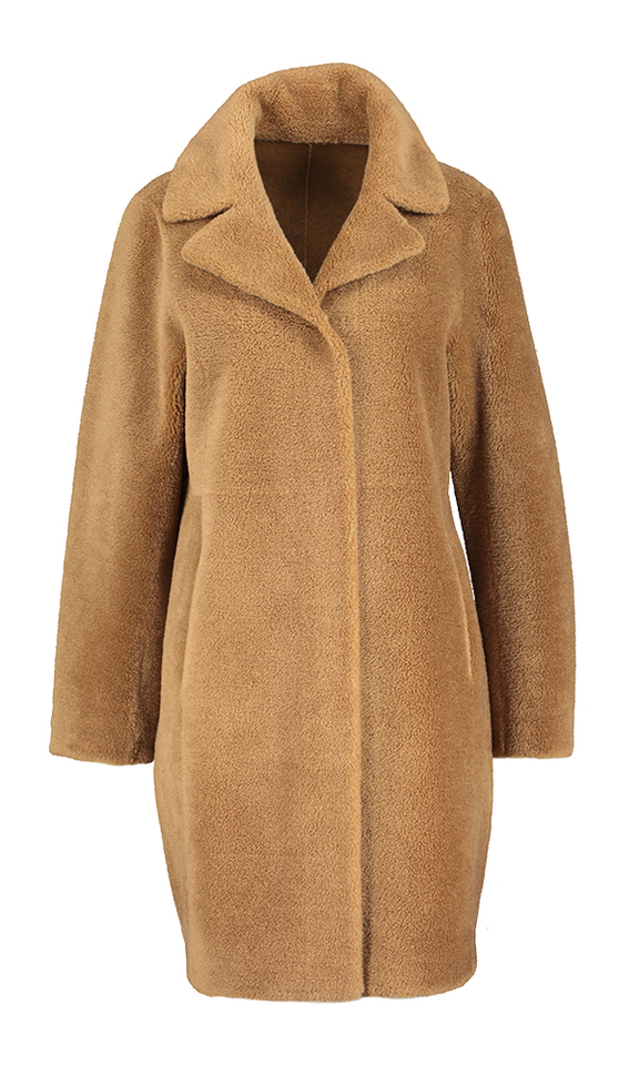 Bruine teddy jas Venus Oakwood