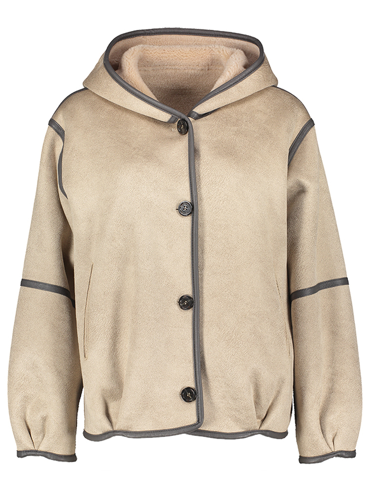 Bruine winterjas Natacha Oakwood