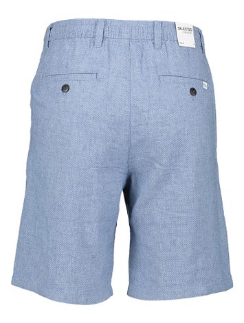 Blauwe short Selected 