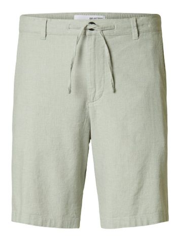Kaki groene short Selected 