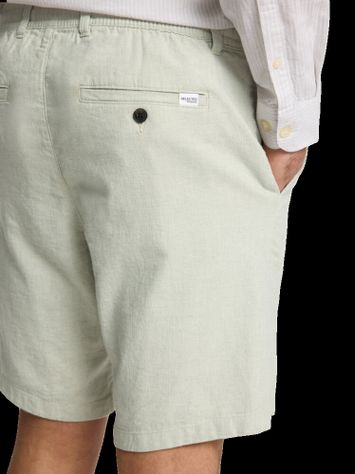 Kaki groene short Selected 