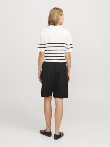Zwarte short met plooi JJXX
