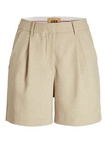Beige short met bandplooi JJXX