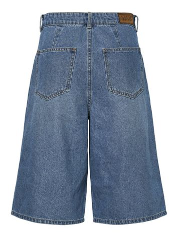 Blauwe oversized jeans short Yasgemma Y.A.S