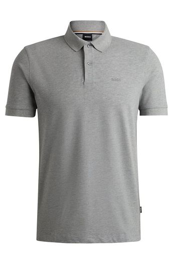 Grijze katoenen polo Hugo Boss 