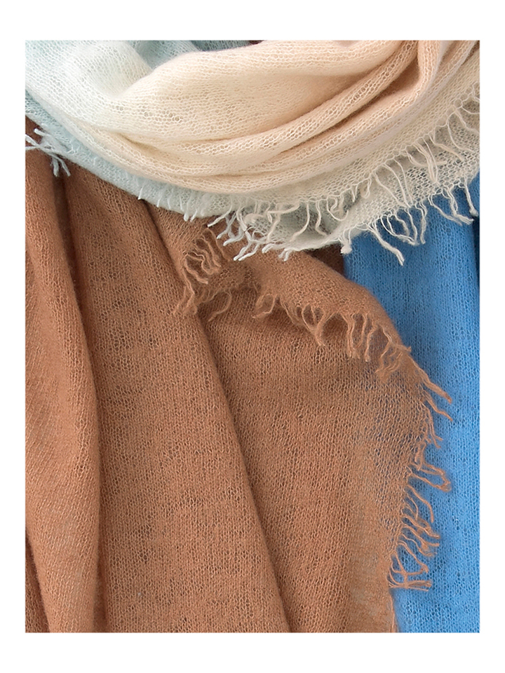 Multicolor sjaal in ombré Scarf