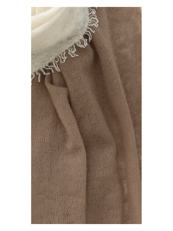 Beige sjaal in ombré Scarf