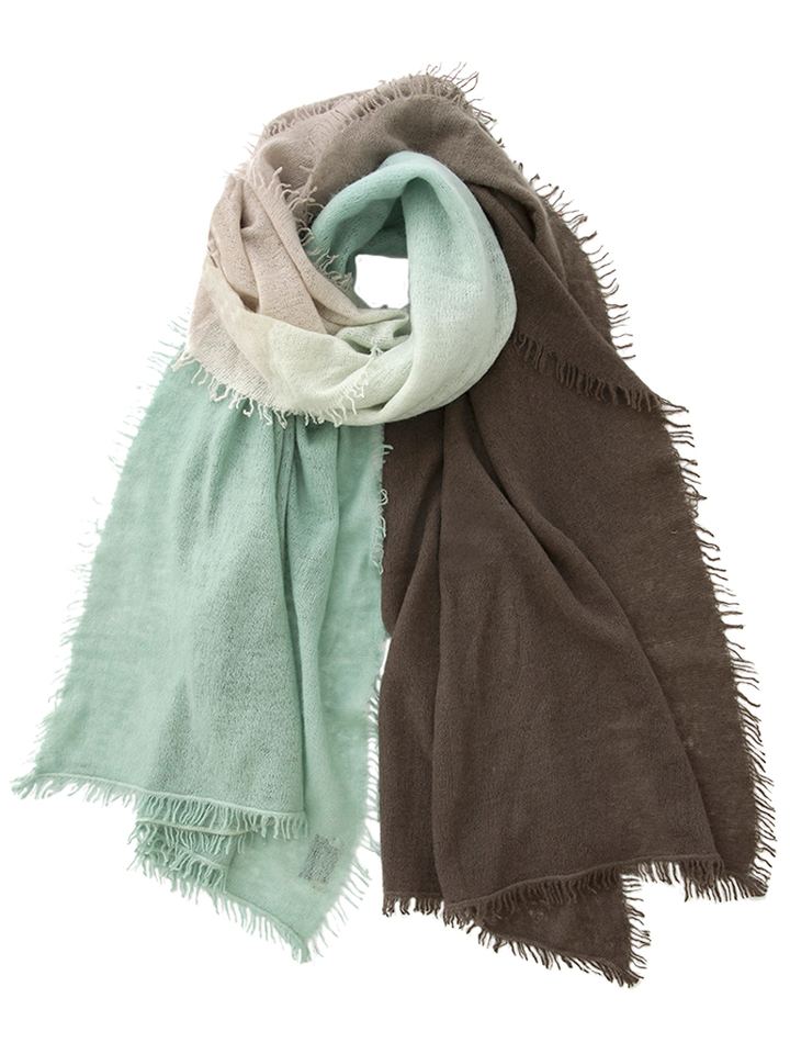 Multicolor sjaal in ombré Scarf 