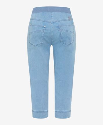 Blauwe 7/8 broek slim fit  Pamina Capri Raphaela By Brax 