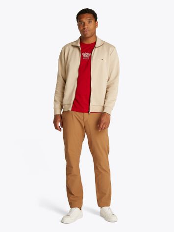 Licht blauwe katoenen polo Tommy Hilfiger 