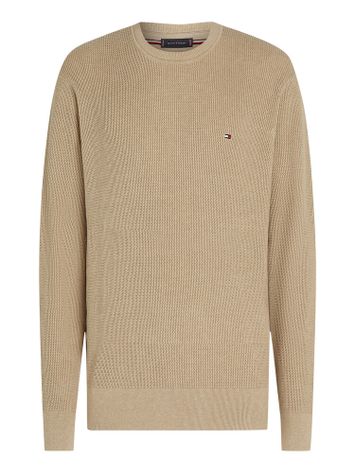 Beige gebreide trui Tommy Hilfiger 