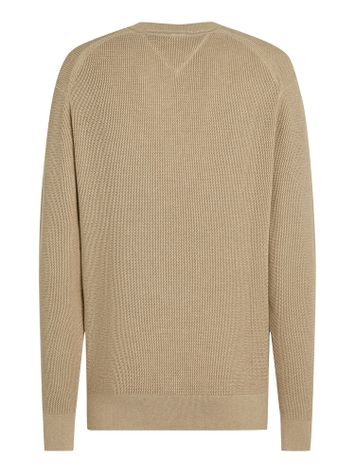 Beige gebreide trui Tommy Hilfiger 