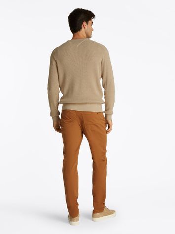 Beige gebreide trui Tommy Hilfiger 